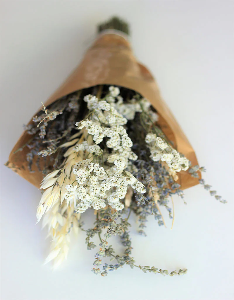 Dried Bouquet - Lavender Fields Mix, 50 cm