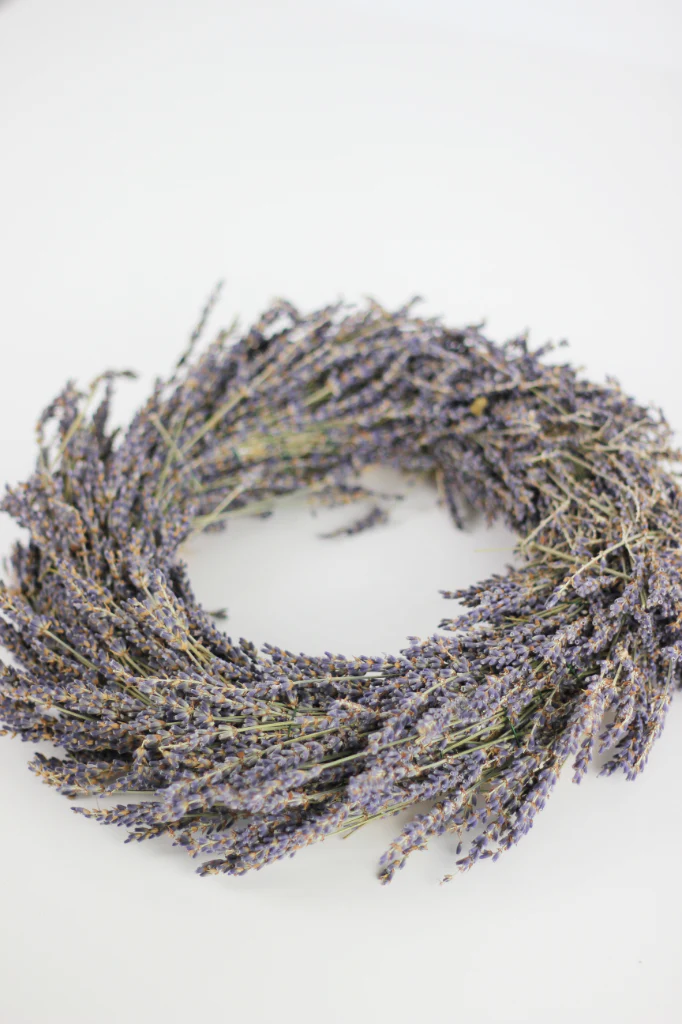 Dried Lavender Wreath - 30 cm