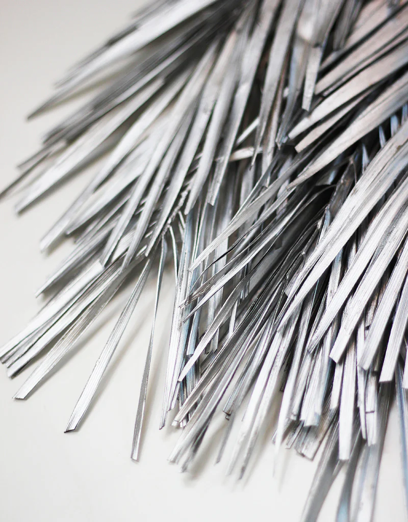 Dried Palm Leaf - Silver Bunch, 10 stems, 60cm - Image 2