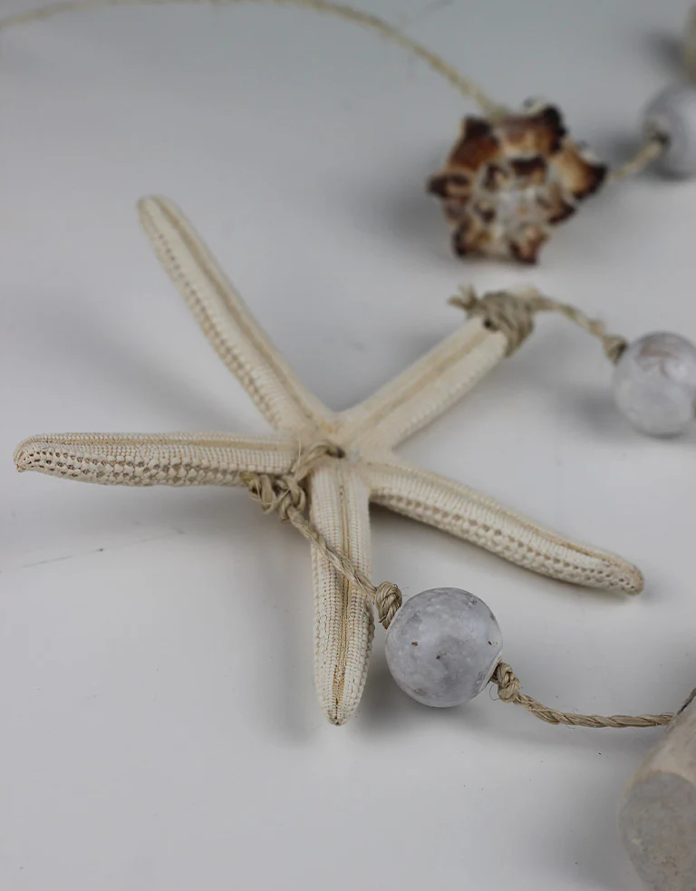 Hanging Garland - Beach Star, Natural, 130 cm Height - Image 2