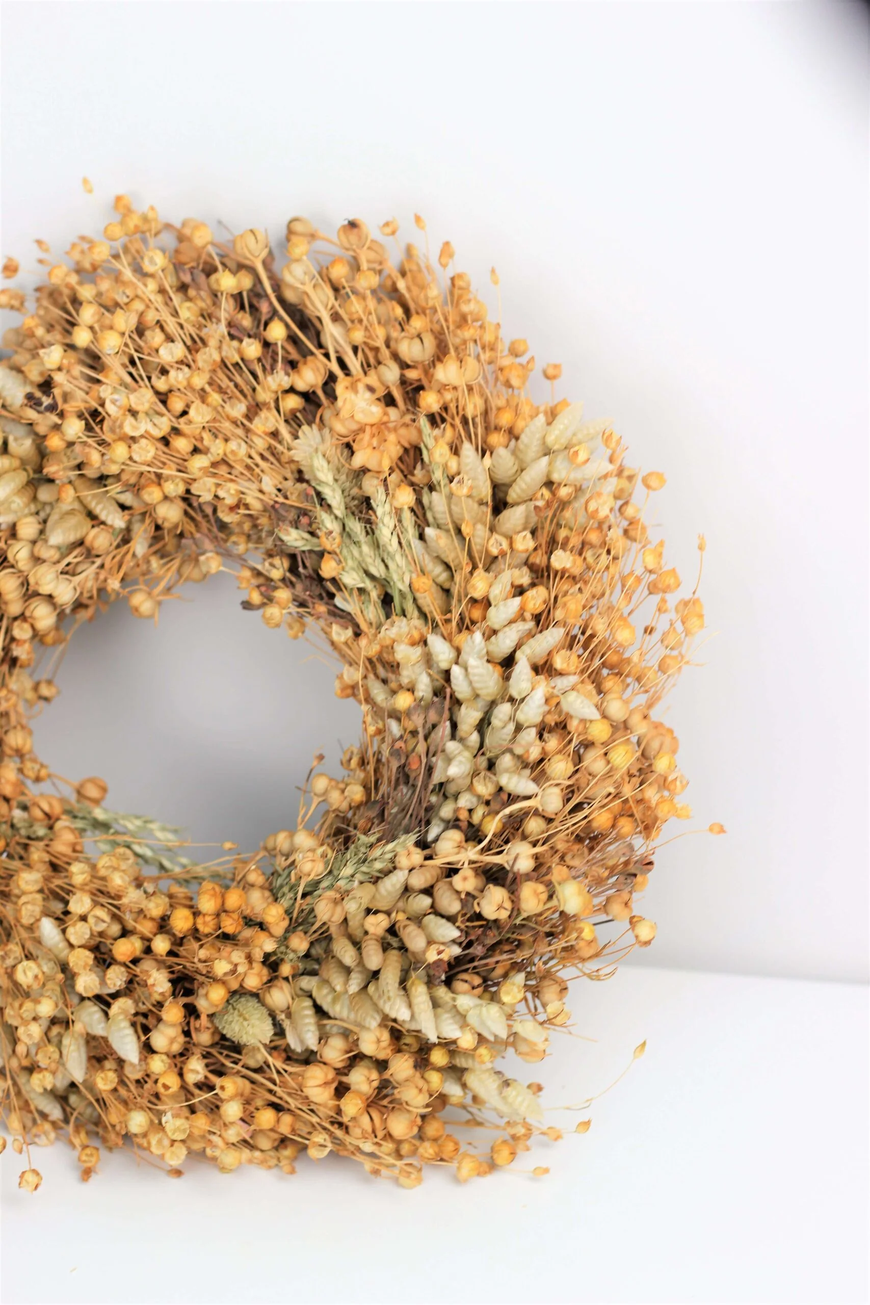 Mixed Dried Wreath - Natural Selection, 30 cm - Image 2