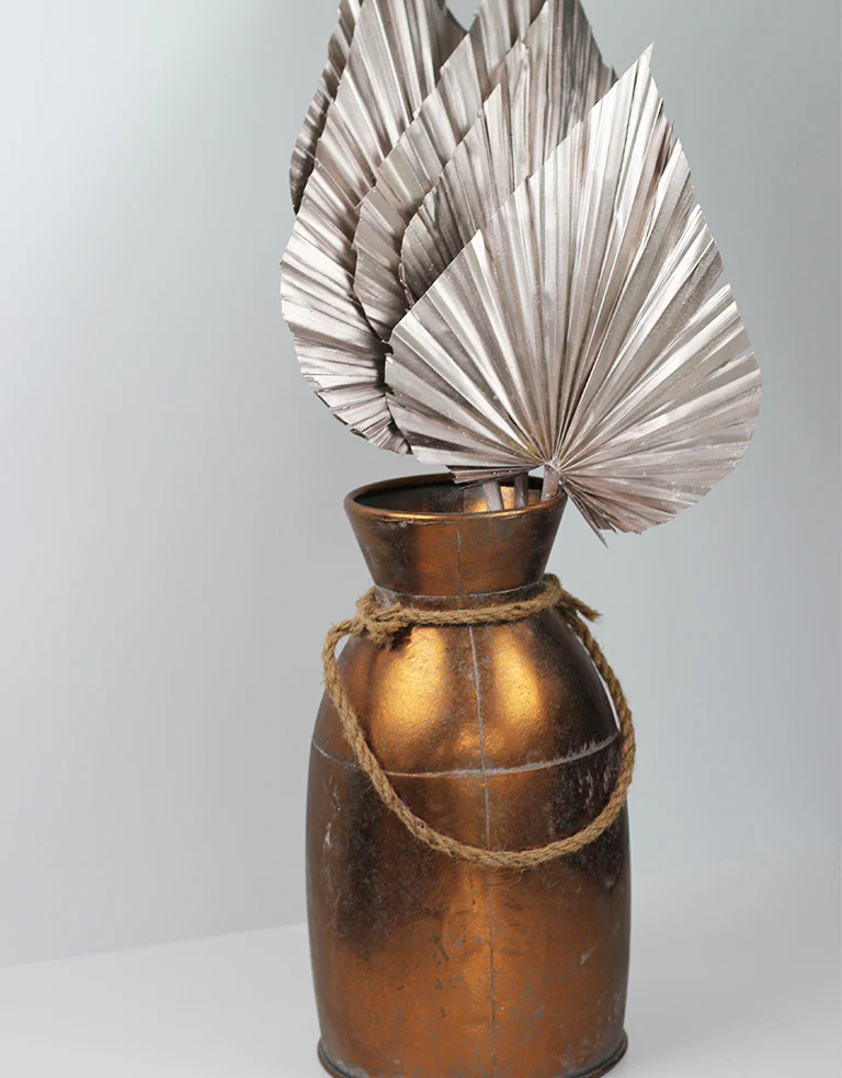 Vase Sack Gingda - Large, Copper, 40 cm height, 14 cm neck opening - Image 3